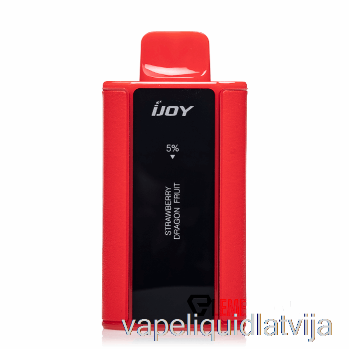 Ijoy Captain 10000 Vienreizējās Lietošanas Zemeņu Pūķa Augļu Vape šķidrums